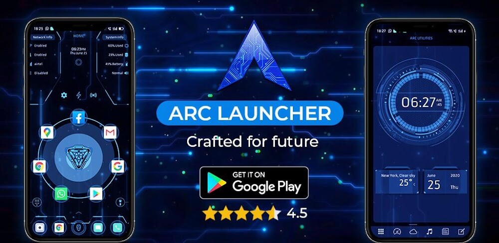 Cover Image of ARC Launcher Pro v50.0 MOD APK (Premium Unlocked)