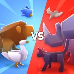 Cover Image of Animal Warfare v3.0.2 MOD APK (Free Shop, God Mode)