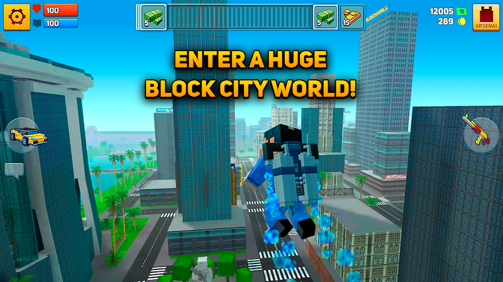 Block City Wars v7.2.3 Mod Menu Apk, God Mode,One hit,Unlimited Ammo