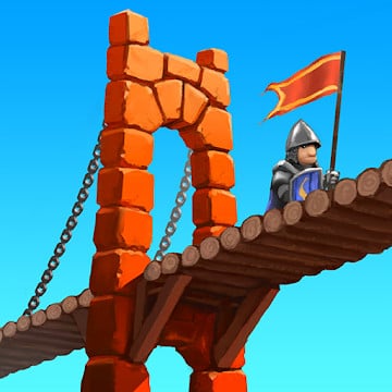 Cover Image of Bridge Constructor Medieval v3.0 - APK Download for Android