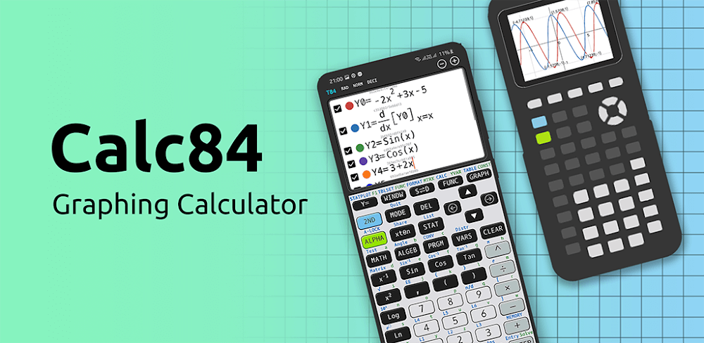 Cover Image of Calc84 v7.2.0.961 MOD APK (Premium Unlocked)