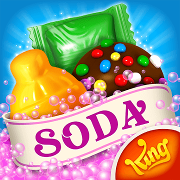 Cover Image of Candy Crush Soda Saga MOD APK v1.211.10 (Unlimited Moves/Unlocked)
