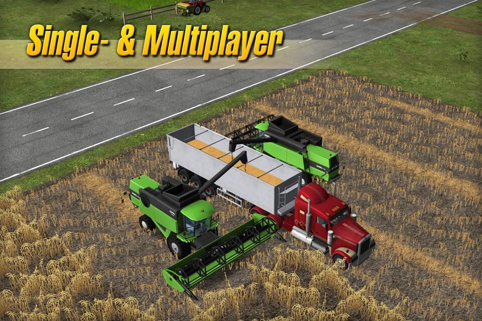 screenshot of Farming Simulator 14  APK + MOD (Unlimited Money) v1.4.8 version 1.4.8