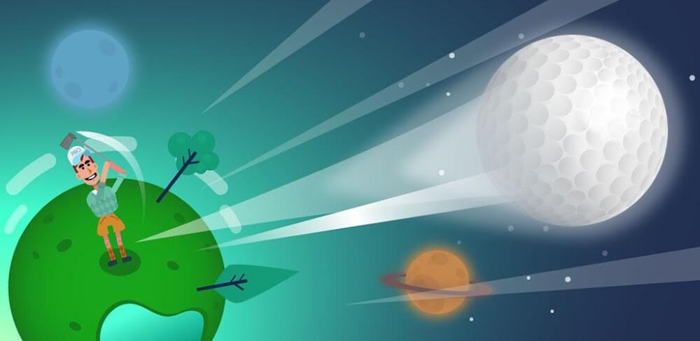 Cover Image of Golf Orbit v1.25.45 MOD APK (Unlimited Money)