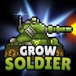 Cover Image of Grow Soldier v4.6.4 MOD APK (Unlimited Money, Mega Menu)