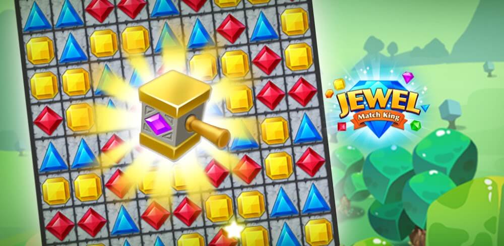 Cover Image of Jewel Match King v24.0820.00 MOD APK (Auto Win)