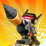 Cover Image of MegaBots Battle Arena v3.83 MOD APK (God Mode)