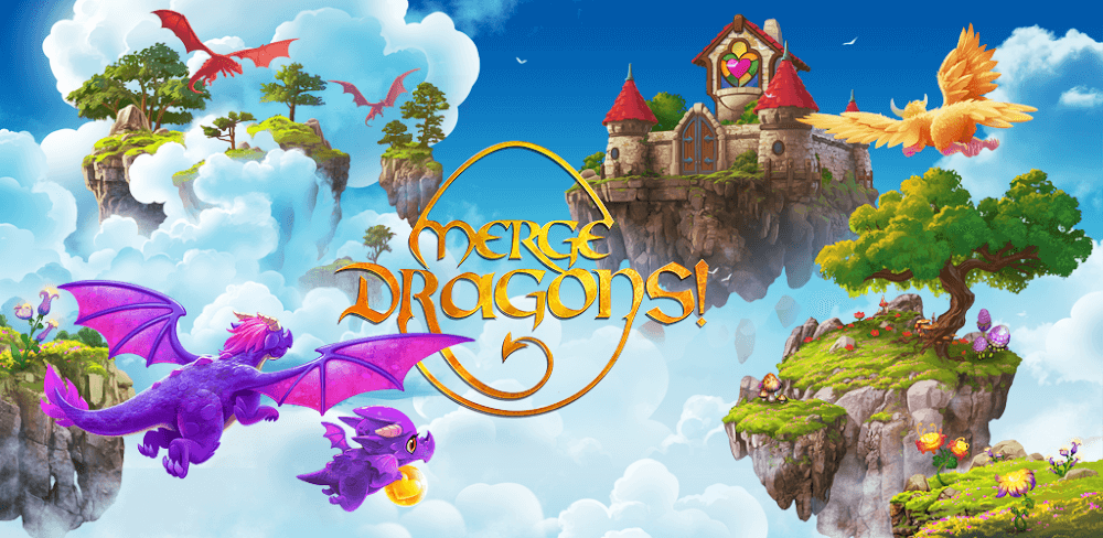 Cover Image of Merge Dragons! v11.9.0 MOD APK (Free Shopping)