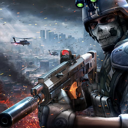 Cover Image of Modern Combat 5 v5.8.7a MOD APK + OBB (Immortal Character)