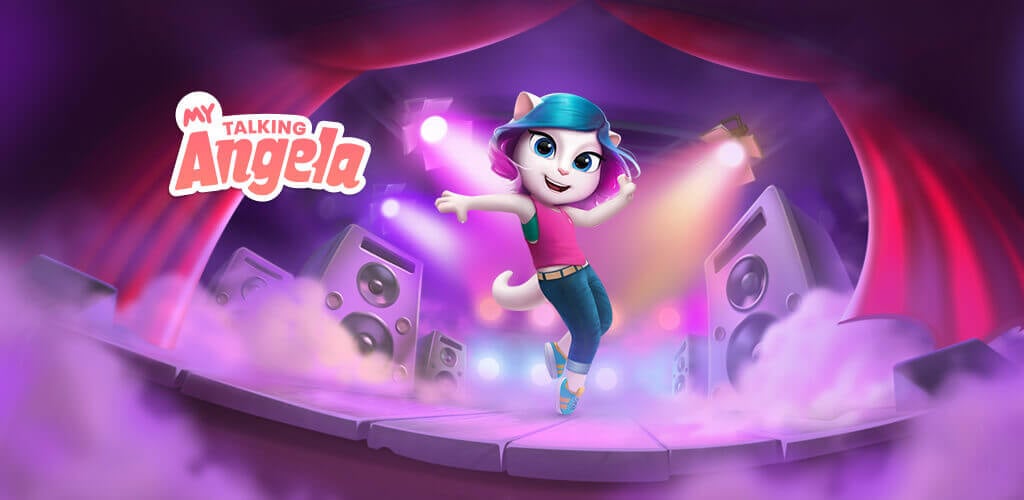 Cover Image of My Talking Angela MOD APK v7.2.0.6026 (Unlimited Money)