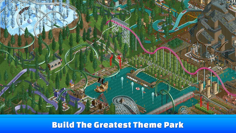 RollerCoaster Tycoon Classic v1.2.1 APK + OBB (MOD, Free Shopping