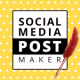 Cover Image of Social Media Post Maker MOD APK 78.0 (Pro Unlocked)