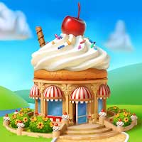 Cover Image of Sweet Escapes: Design a Bakery 7.6.588 Apk + Mod (Life/Gold/Star) Android