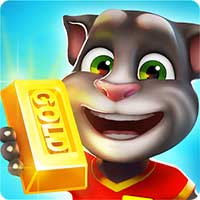 Cover Image of Talking Tom Gold Run 6.0.1.1694 Apk + MOD (Gold Bars/Dynamite) Android