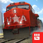 Cover Image of Train Simulator PRO 2018 v1.6 APK + MOD (Unlimited Money/Unlocked)