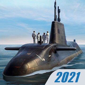 Cover Image of WORLD of SUBMARINES v2.1 MOD APK (Bots Stupid/No Reload)