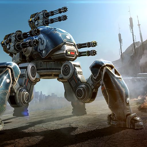 Cover Image of War Robots MOD APK + OBB v7.8.1 (Inactive Bots/ Unlimited Bullets)