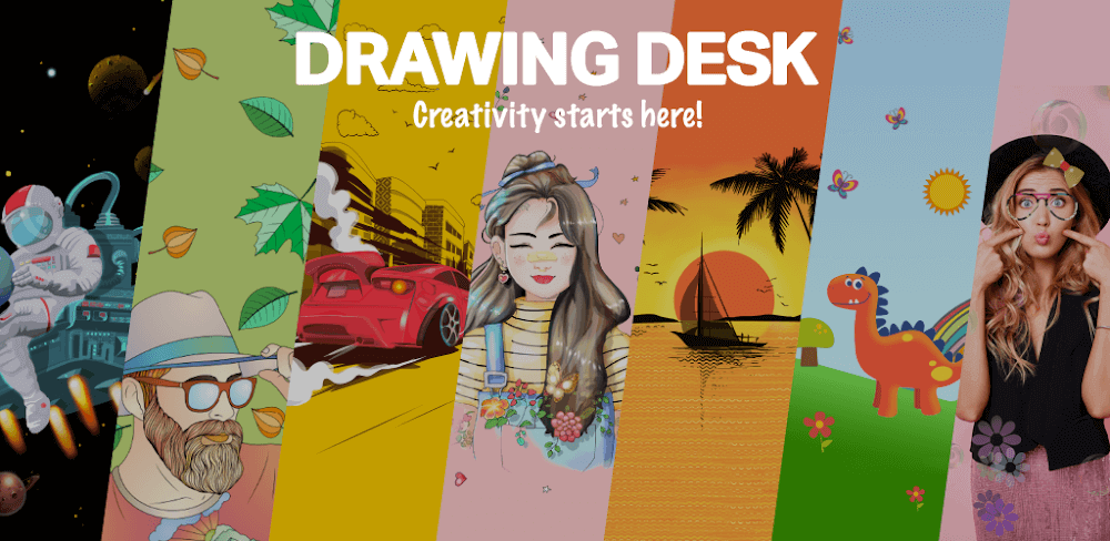 Cover Image of rawing Desk v8.2.6 MOD APK (Premium Unlocked)